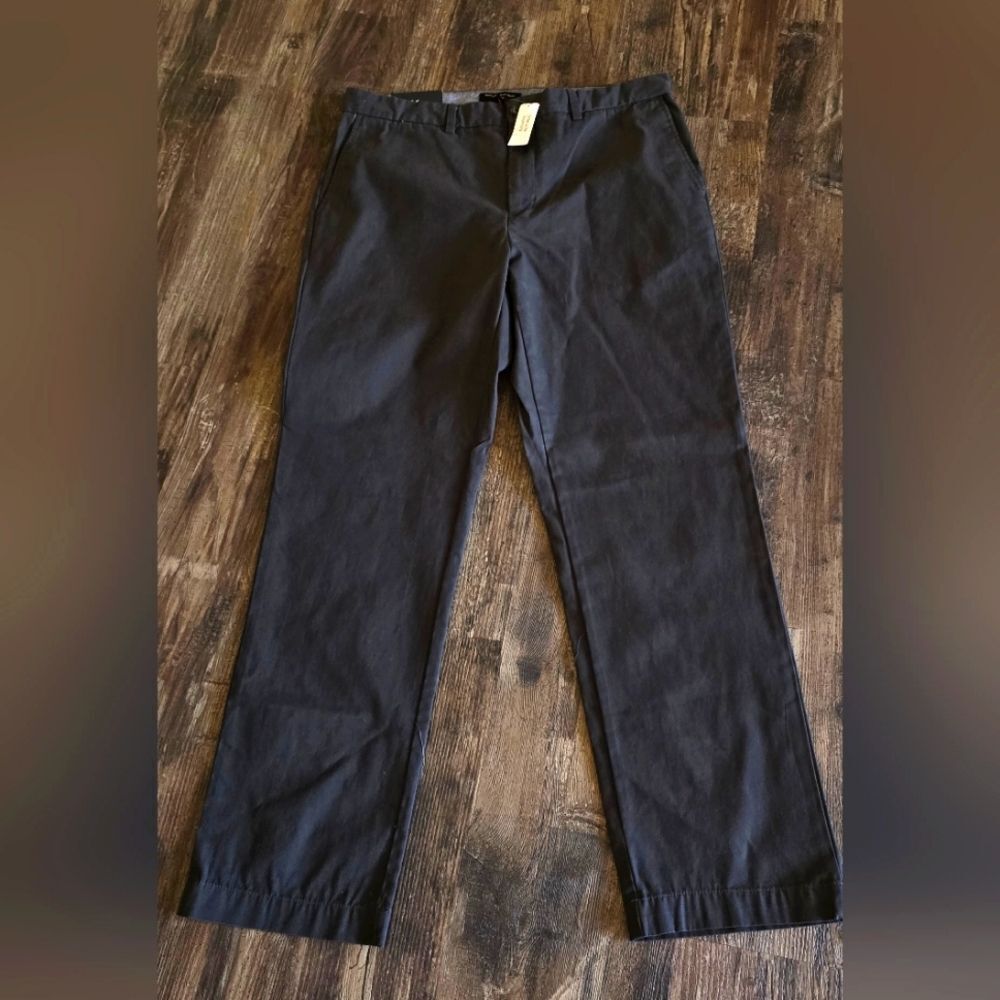 Banana Republic 35Wx3 Gray Charcoal Trousers